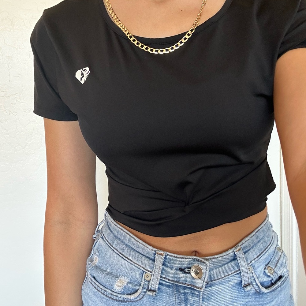 Medium Black Women's Workout Top